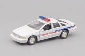 1:43 (Б/У) CHEVROLET Caprice (1990) Baton Rouge Louisiana Police 1997, white - RC058