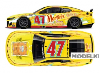 1:64 Chevrolet #47 Ricky Stenhouse *Martin's Famous Potato Rolls*, yellow/red 2025 - C472565MPRRT