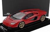 1:18 LAMBORGHINI Countach Lpi 800-4 2021 - Con Vetrina - With Showcase, Rosso Mars - Red - LAMBO052SE13