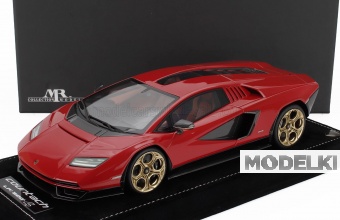 1:18 LAMBORGHINI Countach Lpi 800-4 2021 - Con Vetrina - With Showcase, Rosso Mars - Red - LAMBO052SE13