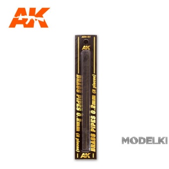 BRASS PIPES 0,2mm, 2 units - AK9101