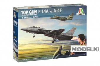 1:72 Сборная модель Самолёт 'Top Gun' F-14A vs A-4F - 1422