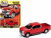 1:64 CHEVROLET Silverado LTZ Z71 (2019), red - AWSP053B