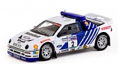 1:64 FORD RS200 #2 S.Blomqvist/B.Berglund Rallye WM RAC Rallye (1986) - T64P-001-86RAC02