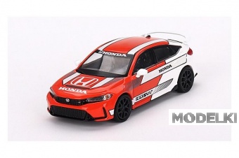 1:64 HONDA Civic TYPE R Pace Car (2023), red/white - MGT00686-L