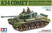 1:35 Сборная модель British Cruiser Tank A34 Comet - 35380
