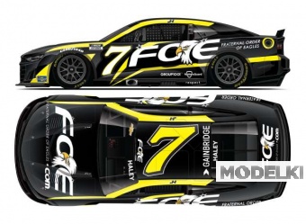 1:64 Chevrolet #7 Justin Haley *Fraternal Order of Eagles*, black/white/yellow 2025 - CX72565FOEJQ