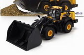 1:50 KOMATSU Wa475-10 Ruspa Gommata - Scraper Tractor, Yellow Black - UH8171