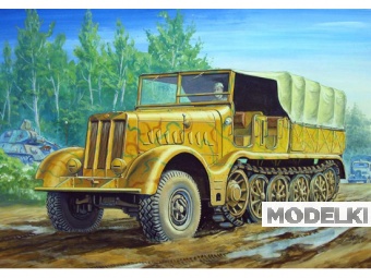 1:72 Сборная модель 18-тонный транспортер FAMO Sd Kfz 9 - 07203