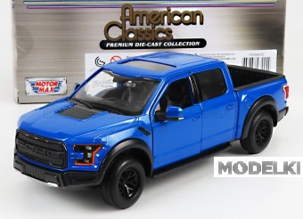 1:24 FORD F-150 Pick-up Raptor (2017), blue - 79344B