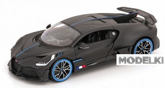 1:18 BUGATTI Divo Carbon Edition (2018), matt-black carbon - 11101