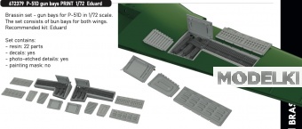 1:72 P-51D Gun Bays - 672379
