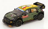 1:18 FORD Puma Rally1 Team Ford World Rally M-sport №7 Rally New Zealand (2022) Lorenzo Bertelli - Lorenzo Granai, Green Black - S1809505