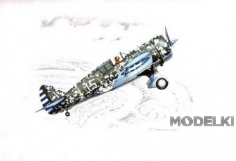 1:32 Сборная модель Самолет model H-75M/N/O Hawk - SH32038