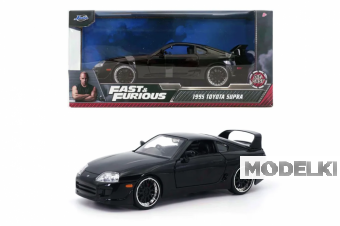 1:24 TOYOTA Supra black Fast & Furious (Форсаж) (1995) - 80227