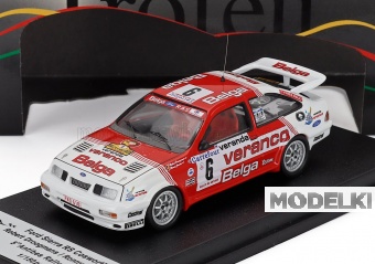 1:43 FORD Sierra Rs Cosworth N 6 Rally Antibes 1987 Robert Droogmans - Ronny Joosten, Red White - TRFRRFR111