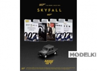 1:64 LAND ROVER Defender 110 Crew Cab Skyfall (2012), grey - MGT00918-007TC