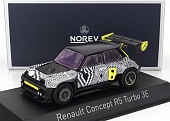 1:43 RENAULT R5 Turbo Concept 3e E-tech 100% Electric (2022), Black White Yellow - 517964