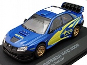 1:43 (Б/У) SUBARU Impreza WRC (2006), blue / yellow - 944-X1