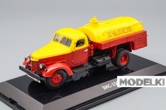 1:43 (Б/У) ЗИС 150 Топливозаправщик ТЗМ-150, красный / желтый - 115002-X1