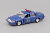 1:43 (Б/У) FORD Crown Victoria (1998) Michigan State Police 1998, blue - RC105