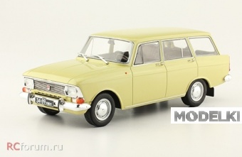 1:24 МОСКВИЧ-427, Легендарные Советские Автомобили 56, бежевый - LSA056