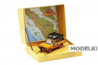 1:43 RANGE ROVER N0 RALLY CAMEL TROPHY SUMATRA DIRTY VERSION (1981), yellow - ALM410111