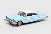 1:87 PLYMOUTH Fury (1958), light blue / white - 19676