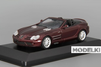 1:43 MERCEDES-BENZ SLR McLaren Roadster 2007, Red Metallic - 400037130
