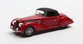 1:43 DELAHAYE 135MS Grand Sports Roadster Figoni Falaschi (закрытый) 1939 Red - MX40408-032