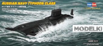 1:700 Сборная модель Подводная лодка Russian Navy Typhoon Class - 87019