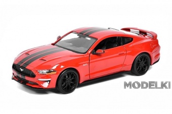 1:24 FORD Mustang GT (2018), red - 79352RED