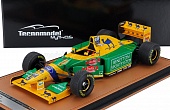 1:18 BENETTON F1 B193b Team Benetton Ford №5 Donington Park British Gp With Rain Tires (1993) Michael Schumacher, Yellow Green Blue - TM18-377D