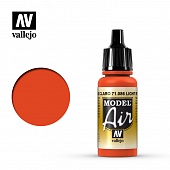 Краска акриловая `Model Air` Красный светлый / Light Red - 71086