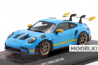 1:43 PORSCHE 911 (992) GT3 RS / Tribute 24h Daytona 2003 (2023), Riviera blue - S4314803