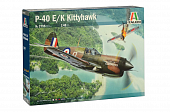 1:48 Сборная модель Самолёт P-40 E/K KITTYHAWK - 2795
