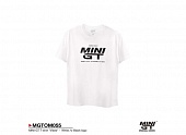 Футболка MINI GT «Vibes», размер XS, white - MGTOM055-XS