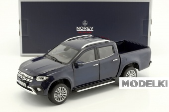 1:18 MERCEDES-BENZ X-Klasse Pick-Up (BR470) 2017 Blue Metallic - 183421