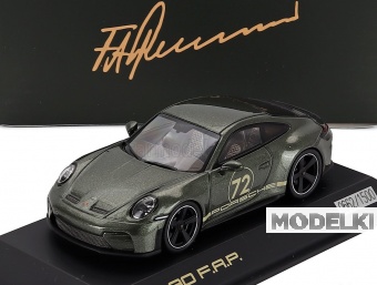 1:18 PORSCHE 911 992-2 GT3 90 F.A. (90 Years Edition Ferdinand Alexander Porsche) №72 Coupe (2025), green - WAP0212030T90Y