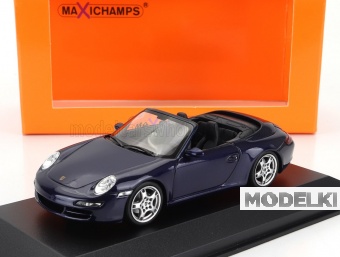 1:43 PORSCHE 911 997 Carrera S Cabriolet (2005), Blue Met - 940063030