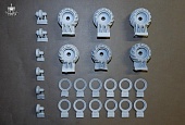 1:24 Набор для доработки комплект шин Я-170/YA-170 wheels set (6pcs) - BM2414