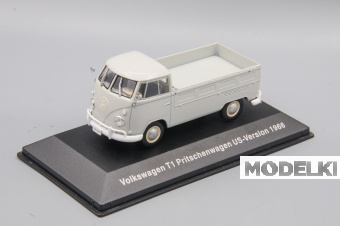 1:43 VOLKSWAGEN T1 Pritschenwagen US-Version (1966), gray - VW-13