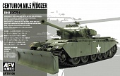 1:35 Сборная модель Centurion Mk.5 with Dozer - AF35106