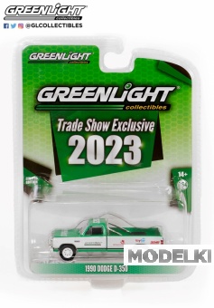 1:64 DODGE D-350 пикап (1990) '2023 Greenlight Trade Show Exclusive' - 30428