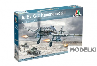 1:72 Сборная модель JUNKER JU-87G-2 KANONENVOGEL - 1466