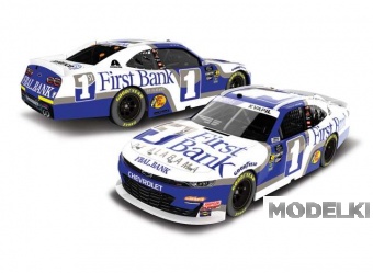 1:64 Chevrolet #1 Carson Kvapil *First Bank of Alabama*, white/blue 2025 - NX12565FBACG