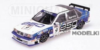 1:43 VOLVO 850 Saloon, T.Harvey, BTCC (1995), white / blue - 430951709