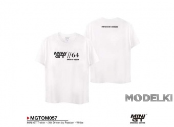 Футболка MINI GT «Driven by Passion», размер M, white - MGTOM057-M