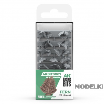 3D-печать BASING BITS Папоротник / Fern - AKBIT0007