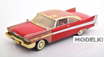 1:18 PLYMOUTH Fury (1958), rot/braun - AWSS130